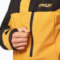 Giacca da snowboard Oakley TNP TBT Insulated da uomo giallo ambra/blackout 3