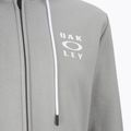 Felpa con cappuccio Oakley FZ da uomo grigio pietra 3