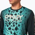 Oakley Maven RC Uomo manica lunga da ciclismo con rana verde 6