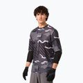 Maglia da ciclismo Oakley Ride Free da uomo con strisce nere e mimetico 4