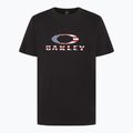 Maglietta Oakley O Bark 2.0 da uomo nero/bandiera americana 6