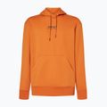 Felpa con cappuccio Oakley Factory Pilot Rc da uomo, arancione bruciato