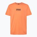 Maglia da ciclismo Oakley Factory Pilot Tee arancione morbida da uomo