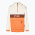 Oakley TNP Nose Grab Softshell Hoodie Uomo bianco artico/arancio morbido 12