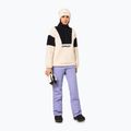 Felpa da snowboard da donna Tnp Ember Half Zip Rc Fleece bianco artico