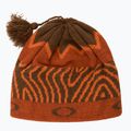 Oakley TC Nordic Tassle cappellino invernale arancione con motivo norvegese 5