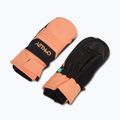 Guanto da snowboard Oakley B1B Mittes morbido arancione 5