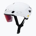 Oakley Aro7 Road casco da bici da strada bianco opaco/prizm 3