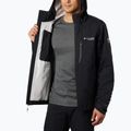 Giacca antipioggia Columbia Titan Pass 2.5L nera da uomo 4