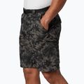 Pantaloncini da trekking Columbia Silver Ridge Printed Cargo da uomo, nero camo 2
