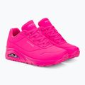 SKECHERS scarpe da donna Uno Night Shades rosa caldo 5