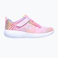 SKECHERS Go Run 600 Shimmer Speeder scarpe da bambino rosa chiaro/multi 12