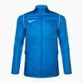 Giacca da calcio da uomo Nike Park 20 Rain Jacket blu reale/bianco/bianco