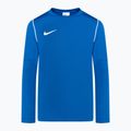 Felpa da calcio Nike Dri-FIT Park 20 Crew blu reale/bianco da bambino