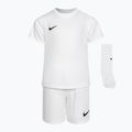 Set da calcio Nike Dri-FIT Park Little Kids bianco/bianco/nero