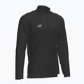 Felpa da calcio da bambino New Balance Training 1/4 Zip in maglia nera