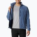 Columbia Fast Trek II felpa in pile da uomo bluestone/collegiate navy 5