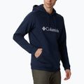 Felpa da uomo Columbia CSC Basic Logo II Hoodie collegiale navy/con logo CSC 4