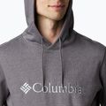 Felpa da uomo Columbia CSC Basic Logo II Hoodie city grigio erica/logo brandizzato CSC 5