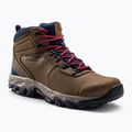 Columbia Newton Ridge Plus II Wp, stivali da trekking da uomo marrone chiaro/rosso velluto