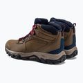 Columbia Newton Ridge Plus II Wp, stivali da trekking da uomo marrone chiaro/rosso velluto 3