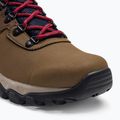 Columbia Newton Ridge Plus II Wp, stivali da trekking da uomo marrone chiaro/rosso velluto 7