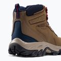 Columbia Newton Ridge Plus II Wp, stivali da trekking da uomo marrone chiaro/rosso velluto 8