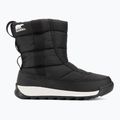 Sorel Outh Whitney II Puffy Mid junior stivali da neve nero 2