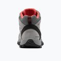 Stivali da trekking da donna Columbia Redmond III Mid Wp vapore/corallo rosso 13
