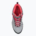 Stivali da trekking da donna Columbia Redmond III Mid Wp vapore/corallo rosso 6