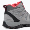 Stivali da trekking da donna Columbia Redmond III Mid Wp vapore/corallo rosso 8