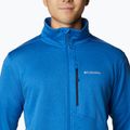 Felpa da trekking Columbia Park View FZ bright indigo heather da uomo 5