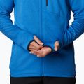 Felpa da trekking Columbia Park View FZ bright indigo heather da uomo 6