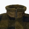Felpa da trekking Columbia Winter Pass Print Fleece verde oliva a quadri da uomo 11