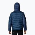 Piumino Columbia Labyrinth Loop da uomo con cappuccio, collegiale navy 2