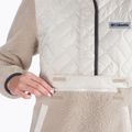 Felpa da trekking da donna Columbia Sweet View Fleece con cappuccio gesso/fossile antico 5