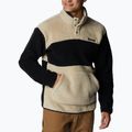Columbia Rugged Ridge Sherpa 1/2 fossile antico/nero felpa trekking uomo 4
