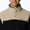 Columbia Rugged Ridge Sherpa 1/2 fossile antico/nero felpa trekking uomo 5