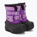 Sorel Snow Commander, stivali da neve per bambini, gumdrop/viola 4