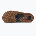 REEF Fanning Slide nero/argento infradito da uomo 13