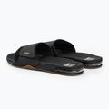 REEF Fanning Slide nero/argento infradito da uomo 3