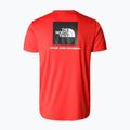 Maglietta da uomo The North Face Reaxion Red Box rosso fuoco 5