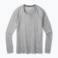 Smartwool Merino 150 Baselayer donna in box a manica lunga termica grigio chiaro heather 4