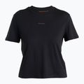 Icebreaker maglia trekking donna Merino 150 Tech Lite III SS Crop Tee nero 6