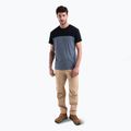 Icebreaker Merino Cool-Lite Sphere III SS Tee Uomo Colour Block graphite hthr trekking shirt 2