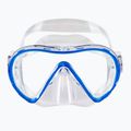 Maschera da snorkeling Mares Vento royal blue/clear