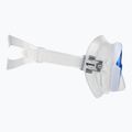 Maschera da snorkeling Mares Vento SC trasparente/blu per bambini 3