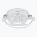 Maschera da snorkeling Mares Vento SC trasparente/blu per bambini 5