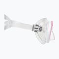 Maschera subacquea Mares Pirate trasparente/rosa per bambini 3
