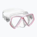 Maschera subacquea Mares Pirate trasparente/rosa per bambini 6